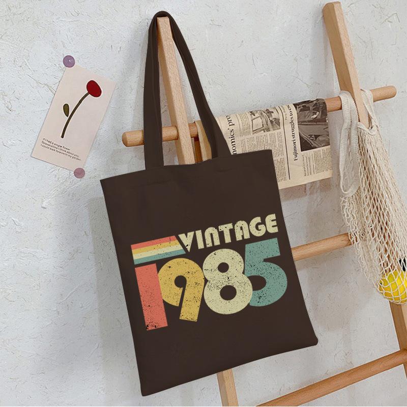 Year Birthday Birthday Print Commute To Work Portable Shoulder Bag Large Capacity Handbag