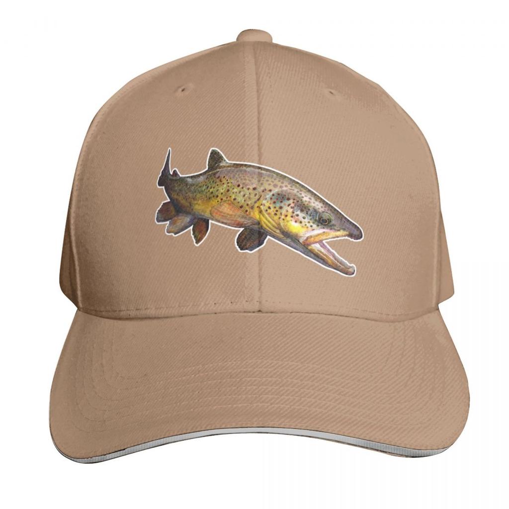 The Wild Brown Trout Baseball Cap Unisex For Men Women Outdoor Golf Running Hiking Summer Beach Travel