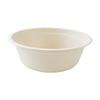ECO&BASIC Paper Plates and Bowls, Medium, 15cm (approx. 630ml), Pack of 50, Disposable, Microwave-Safe, Made with Unbleached Bagasse, Stylish, Stain-R