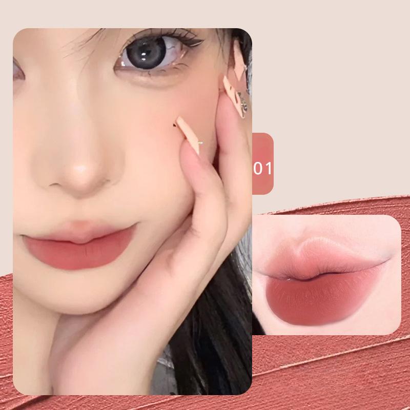 HEY.YUE Air Soft Matte Velvet Отбеливающая помада естественно нелипкая и не легко прилипает к грязи для губ
