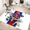 1pc Buffalo Bill LOGO Print Area Rug - Soft, Washable Non-Slip Indoor Mat, Living Room, Home Office Decorative Rug,Office Decorative