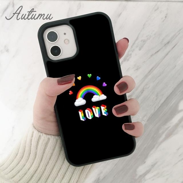 Чехол для телефона Rainbow Gay Lesbian LGBT для iPhone 11 12 13 14 Pro Max mini XR XS SE 2020 6 6S 7 8 Plus Samsung Galaxy S21 S22