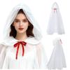 Элегантный прозрачный плащ-костюм ведьмы для взрослых и подростков, Хэллоуин, вечеринка, косплей, маскарад