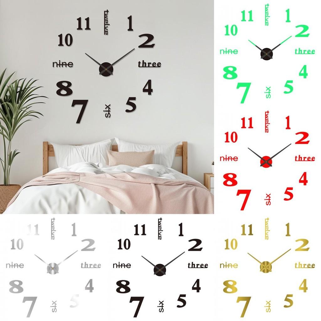 Nordic Style Wall Clock With Silent Sweep Mechanism For Office And Home Spaces