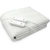 Couvre Matelas Chauffant Électrique Pour Lit Simple - TM ELECTRON - TMHEP202 - 60 W - Arrêt Automatique - Blanc