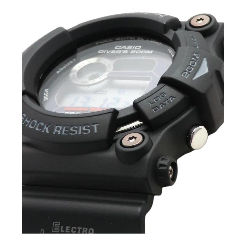 Casio CASIOG-SHOCKG-SHOCK Серия Frogman Черные Японские и Корейские Часы Мужские Часы Кварцевый Механизм Ремешок из Смолы Японские и Корейские GW-200RB-1JF