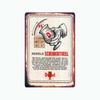 Хисун Жестяная вывеска HD Жестяная вывеска Винтажная Реклама пива Duvel Настенный декор Ретро Сохраняйте спокойствие и пейте Duvel Искусство Металлическая жестяная вывеска для Бара Мужской комнаты Паба