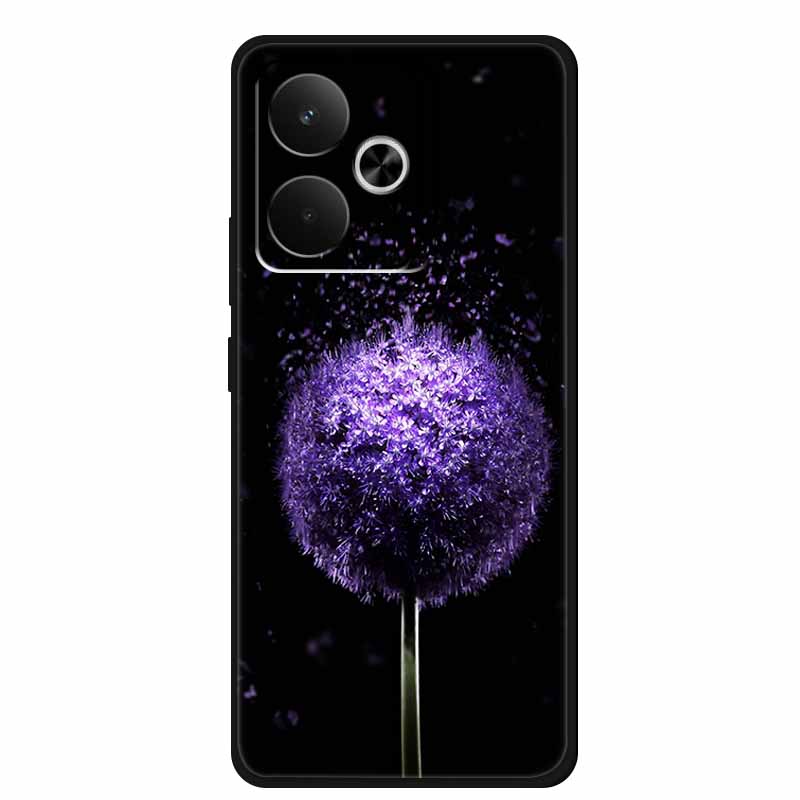 Чехол для телефона Realme GT7 GT 7T 7 T Сумка Черный Силиконовый Мягкий Задний Чехол Для Realme 14 4G 15 Pro Чехлы Coque Защитный Корпус
