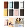 Stylish Passport Wallet with Multiple Card Slots Blocking Keep Your Documents Organized and Secure