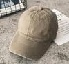 Женская и мужская хлопковая однотонная бейсболка, модная шляпа Snapback, женская уличная простая мытая винтажная кепка с козырьком, повседневная кепка, шляпа для женщин и мужчин