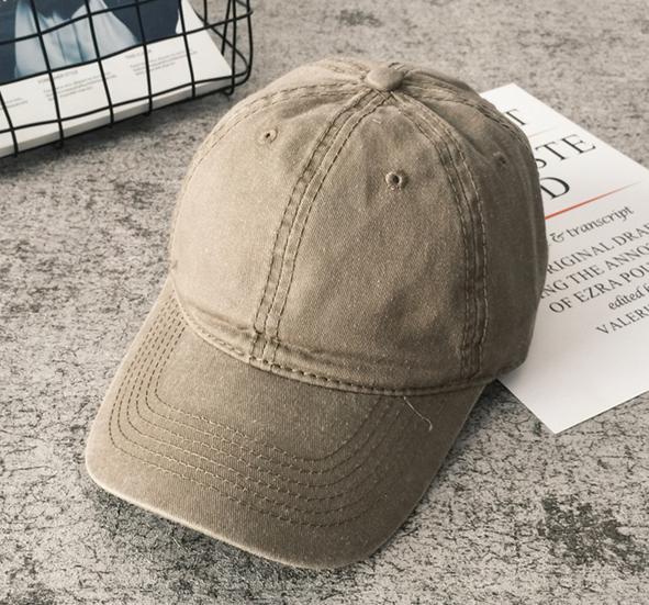 Женская и мужская хлопковая однотонная бейсболка, модная шляпа Snapback, женская уличная простая мытая винтажная кепка с козырьком, повседневная кепка, шляпа для женщин и мужчин