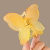 Colorful Butterfly Hair Claw Clip Matte Hairpin New Hair Clip  Women