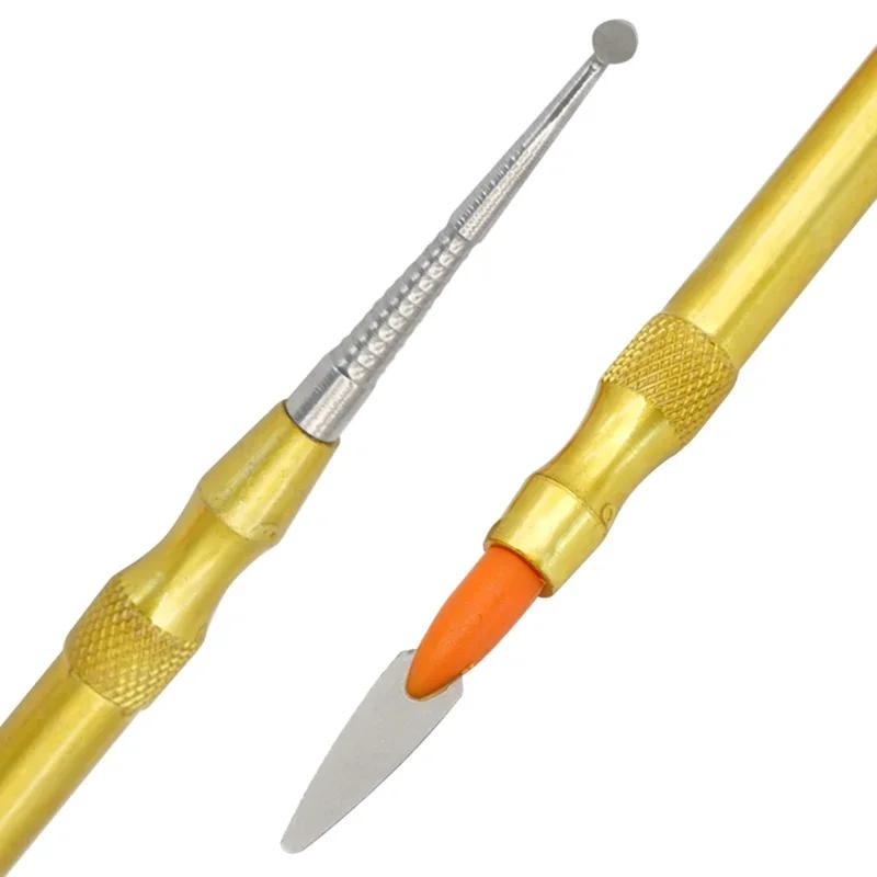 Dentist Sculpture Knife, Wax Cutting Tools, Porcelain And Ceramic Mixing Spatula, Knife Blade, Dental Laboratory Tool, 1 Pcs