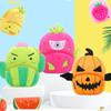 Cute And Adorable Fruit Pattern Backpack For Toddlers Plush Shoulder Bag Fv Model