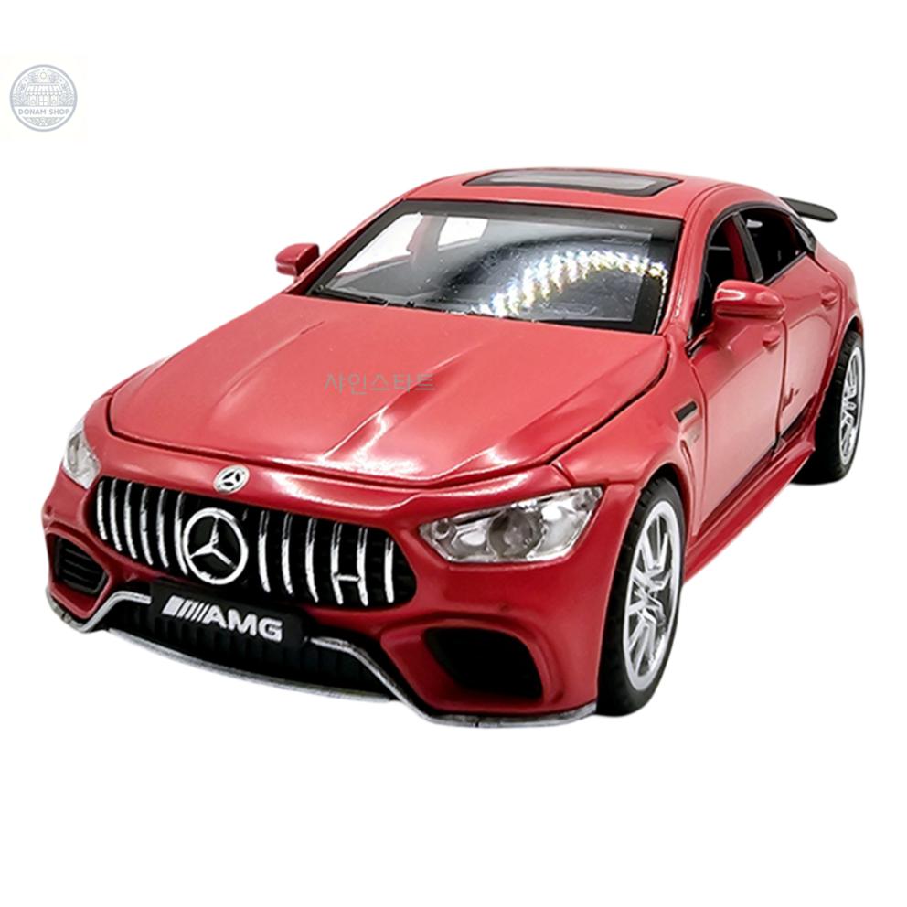 Mercedes-Benz AMG GT63 4-Door Sedan 1:32 Diecast Model Car, Red