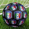 Italy Shield Design Printed Size 5 Soccer Balls, High-Quality, Anti-Slip, Protective Football, A Unique Gift , Birthdays, Christmas Gifts