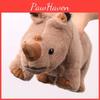 Plush Rhino Toy Stuffed Animal Doll For Kids Gift Cartoon Decoration Bedroom
