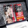Чехол для телефона Racing G-GASGAS Motorcycles для Samsung S 25 24 23 22 21 Ultra 10 Plus A16 Pro Fe 20 Note 34 S30 Ударопрочный