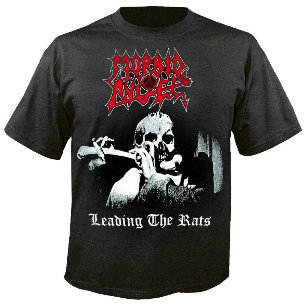 Morbid Angel Ведущие Крыс Черная Футболка ОФИЦИАЛЬНАЯ