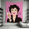 Grease Movie Wall Tapestry Aesthetic Wall Hanging Printed Fabric Blanket Decorative Tapestries for Bedroom Living Room Home Decor
