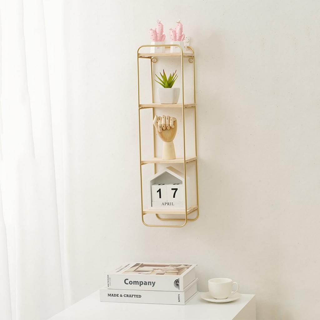 Трехслойная полка для хранения вещей, настенная полка для хранения вещей