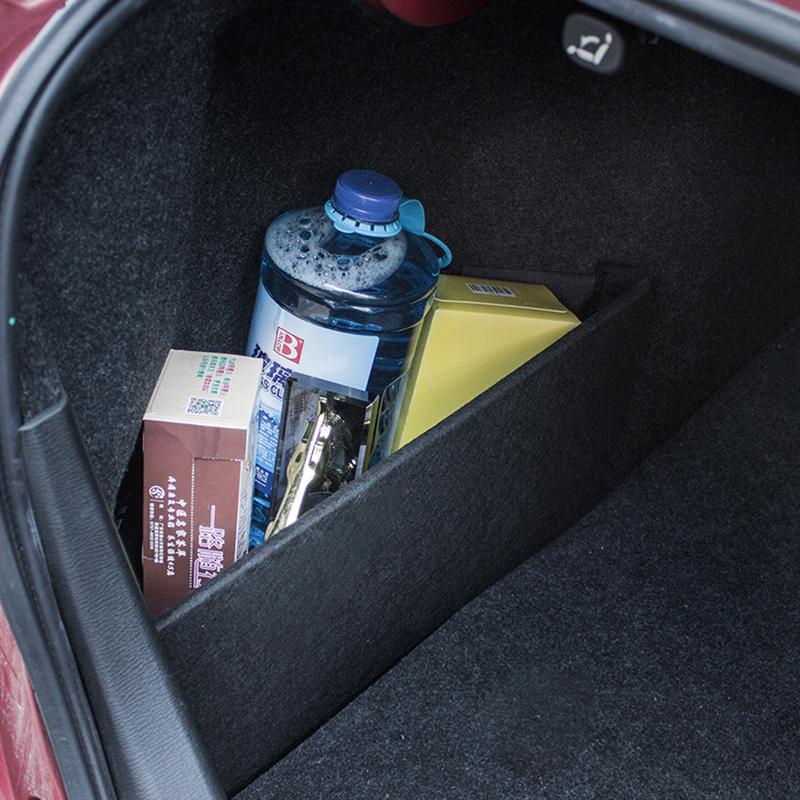 2pcs Car Trunk Side Storage Organizer Board Partitions Plate Tail Box For Mazda CX-4 CX-5 2016- 2024