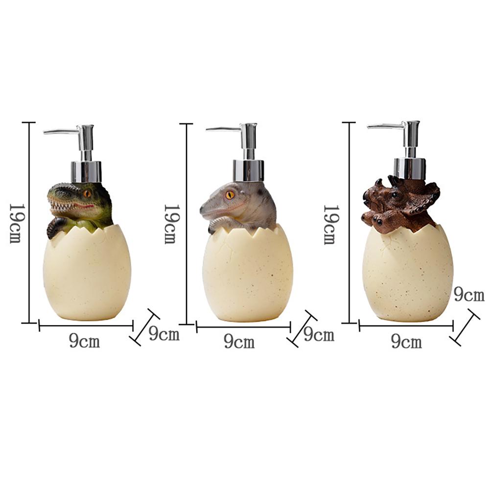 Креативный дозатор жидкого мыла в форме динозавра, бутылочка для мытья рук, дезинфицирующее средство, шампунь, гель для душа, бутылочки для мыла