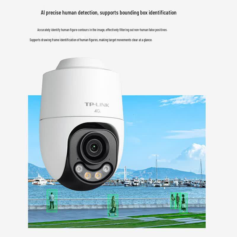 TP-Link 4MP 4G Outdoor PTZ Camera with Lifetime Free Data CN plug (adapter included)