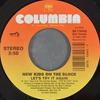 7inch Record NEW KIDS ON THE BLOCK - Let's Try It Again 3873443 Columbia 1990 US Pop Used
