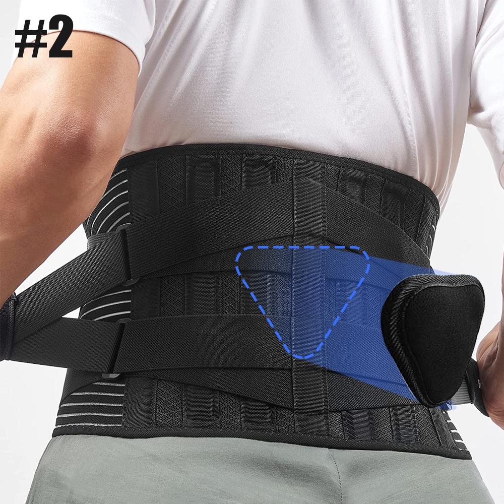 Double Pull Back Waist Support Belt Waist Orthopedic Bra Spinal Decompression Waist Trainer Bracket Home Gym Back
