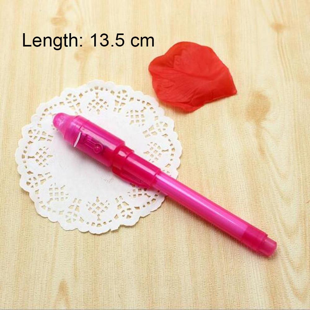 Creative Invisible Black Light Combo 2 In 1 Magic Invisible Ink Pen HD