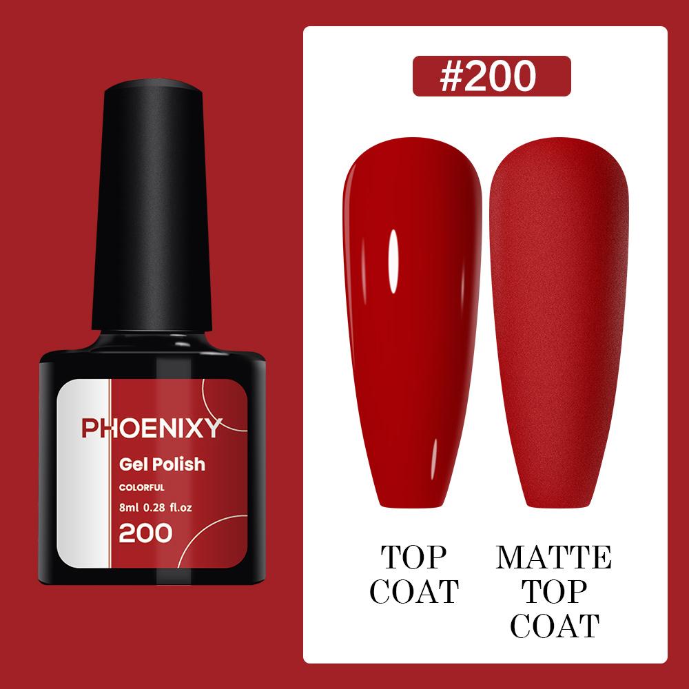 PHOENIXY 8 мл 20 цветов блестящий гель-лак для ногтей красочный гель лазерный блестящий эффект дизайн ногтей DIY лак