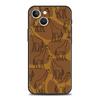 Роскошный мягкий чехол из ТПУ для iPhone 16 11 15 14 Pro MAX 12 13 7 8 Plus X XR XS SE 2022 Черный чехол с изображением жирафа