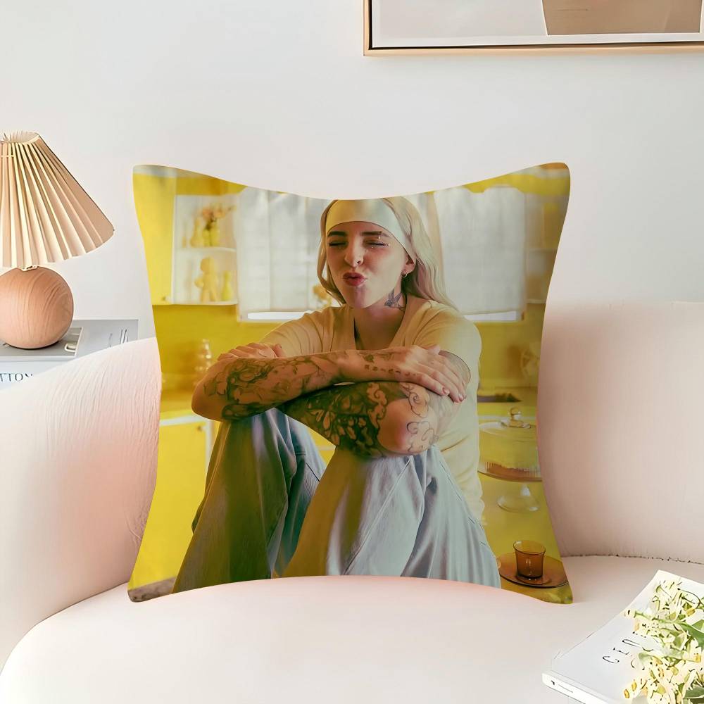 Singer Young Miko Movie Sticky Pillow Cover Design Cushion Cover Decor Holiday Decorati