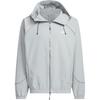 Fustl Woven Logo Print Striped Pattern Sports Casual Hooded Jacket Men Jackets Rock-Grey JI8736