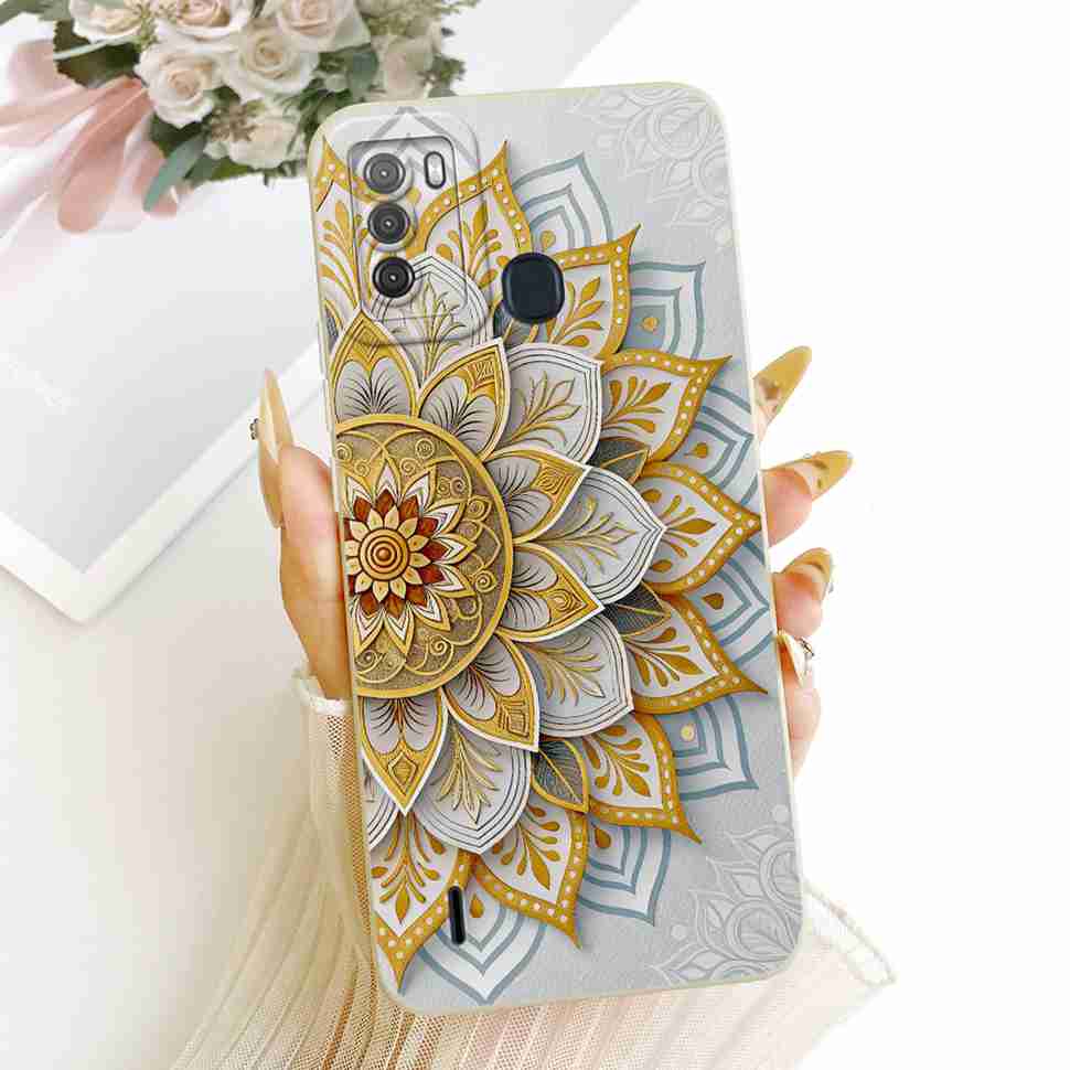 For ITEL S16 Pro 2020 Casing Petty Butterfly Painted Soft Silicone Phone Case For ITEL S 16 S16 Back Cover Fundas Coque Capa