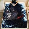 Itachi Uchiha Classic Printed Flannel Blanket, Warm Multipurpose Cover for Bedrooms, Chairs, Sofas and Journeys.-TING