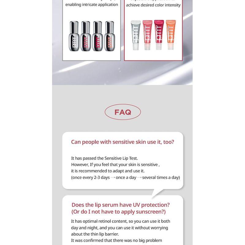 primera - Retinol Volume Lip Serum Tube - 4 Colors