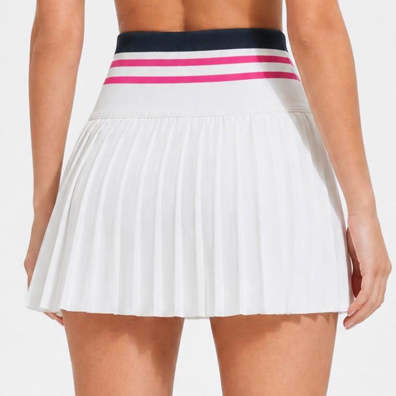 Womens Athletic Skort With Built-in Shorts Tennis Badminton Running Yoga Sportswear