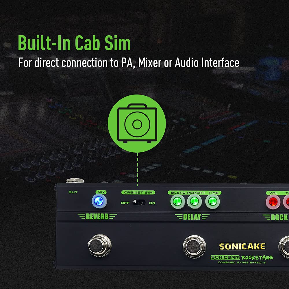 Педаль мультиэффектов Sonicake RockStage RSM-1