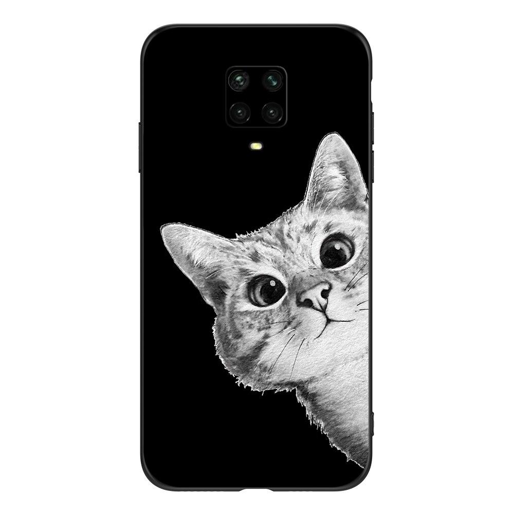 Чехол для Xiaomi Redmi Note 9S 9pro 6,67 дюйма, чехол для Redmi Note 9 Pro Note9S Note9Pro, черный чехол из ТПУ, лев, волк, тигр, дракон