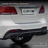 Совместимо с Mercedes-Benz GLE/GLS W166/X166 2015-2018 годов для установки губ и насадок выхлопной системы в стиле 63.