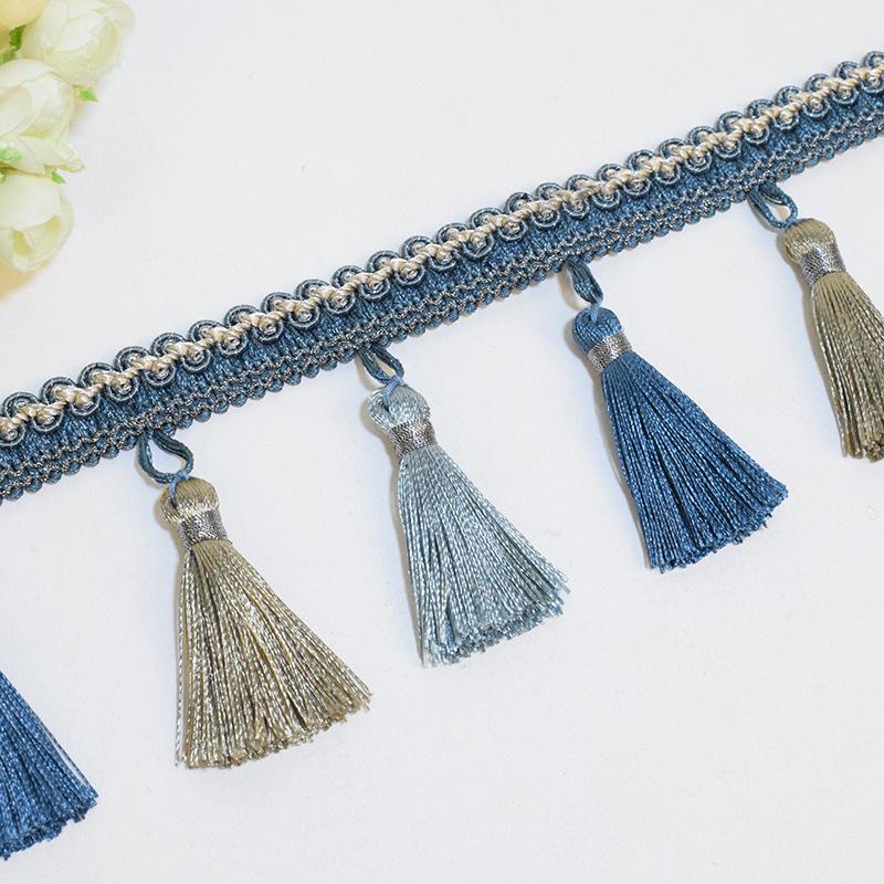 Красное кружево с кисточками — многофункциональный домашний аксессуар (12м) для багажа, штор и многого другого