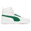 Puma Rbd Game Leather High-Top Sneakers Unisex Sneakers White Green 385839-10