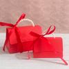 0Pcs Wedding Pearl Handle Candy Boxes, Creative Handheld Gift Packaging Box, Favor Box for Wedding Party Small Gifts