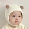Cute Autumn Winter Hats Warm Warmer Bonnet Toddler Hat Newborn Cap  Outdoor