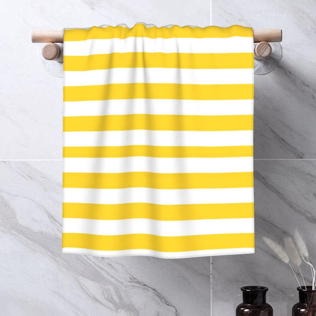 Полоски Узкая Полоска Мягкое Лицевое Полотенце Быстросохнущее Бассейн Ванна Хлопковые Полотенца Впитывающие Быстро