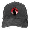 Warrior Red Moon Baseball Cap Men Hats Women Visor Protection Snapback Style Caps