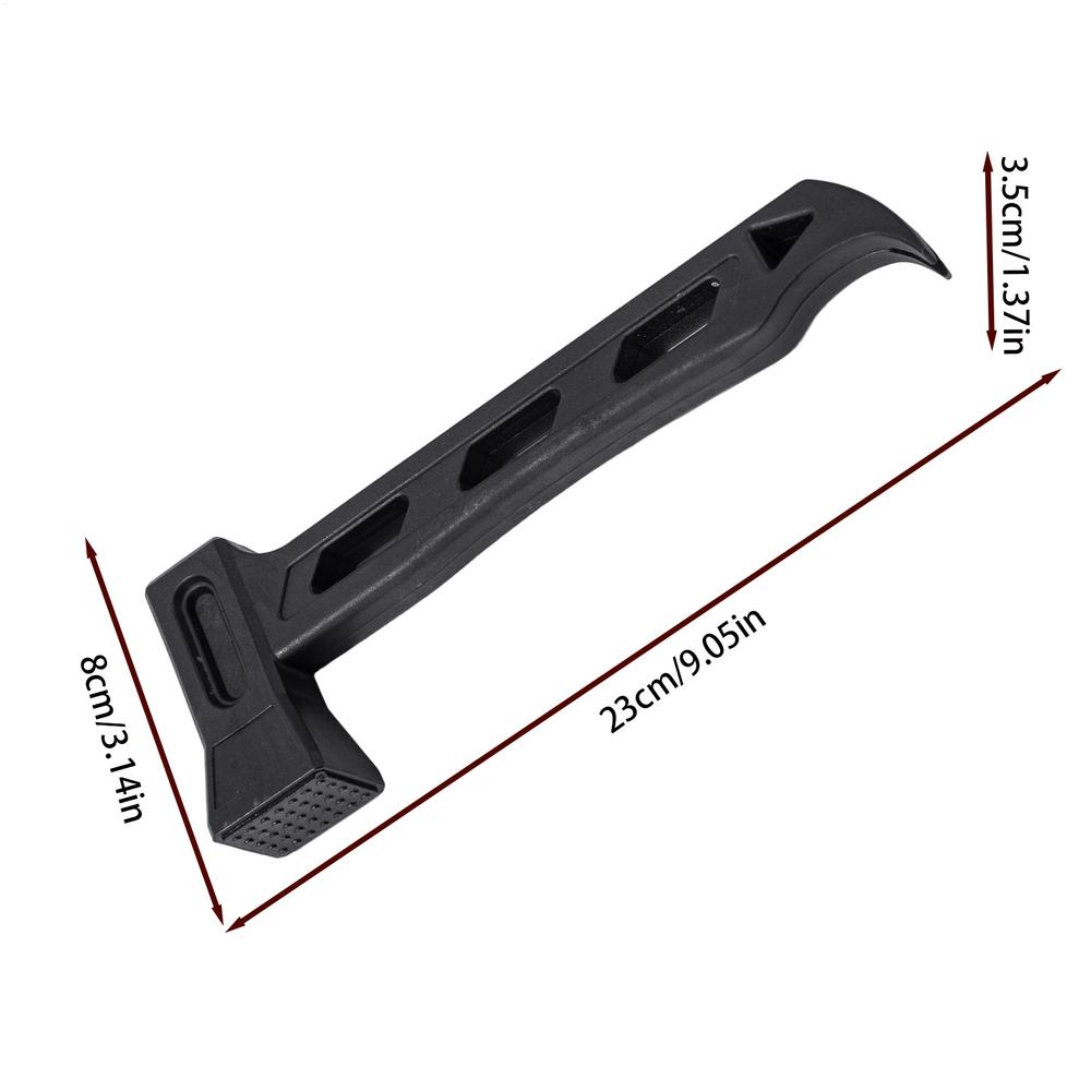 Solid Color Pulling Nail Hammer Outdoor Light Weight Hammer Tent Stake Removal Hammer For Camping Portable Ceiling Tent Nail