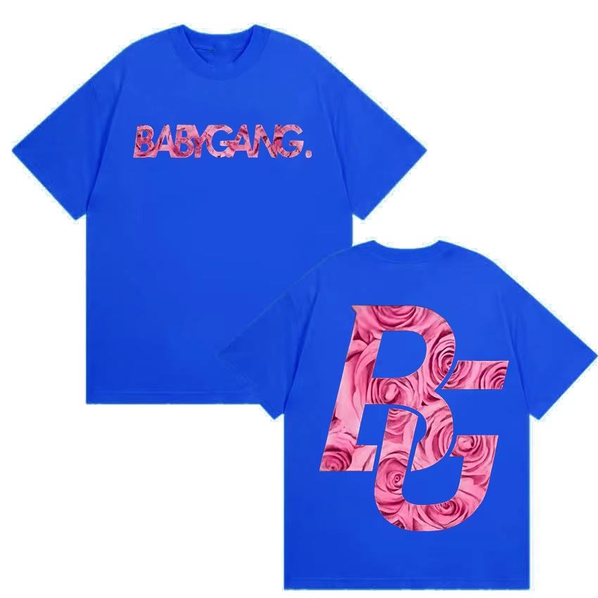 Rapper Baby Gang Album Tour Logo 2026 T Shirt Unisex Unisex Vintage High Quality TShirts Loose Casual Oversized Tees Streetwear